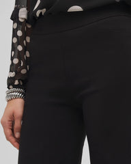 Chico's Women | Brigitte™ Slim Wide-Leg Pants BLACK