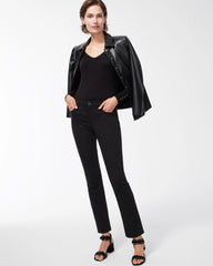 Chico's Women | Petite Girlfriend Slim Jeans BLACK