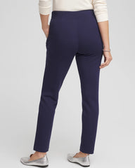 Chico's Women | Zenergy® Double-Knit Ankle Pants PASSPORT BLUE