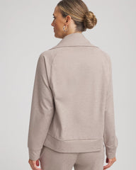 Chico's Women | Zenergy® Cloud Half-Zip Pullover Top ROCKY MOUNTAIN