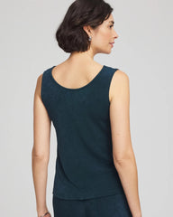 Chico's Women | Travelers™ Convertible Tank TEAL SHADOW