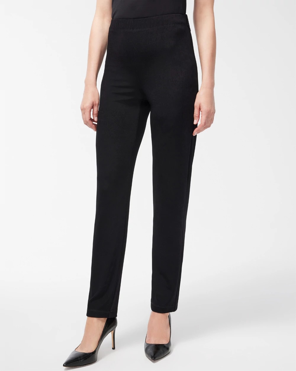 Chico's Women | Travelers™ Essential Slim Pants BLACK