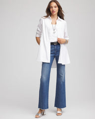 Chico's Women | No Iron™ Pocketed Tunic OPTIC WHITE