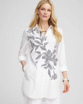 Chico's Women | No Iron™ Pocketed Tunic OPTIC WHITE