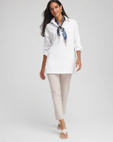 Chico's Women | Brigitte™ Slim Pull-On Ankle Pants SMOKEY TAUPE
