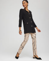 Chico's Women | Brigitte™ Golden Leaf Slim Full-Length Pants CHAMPAGNE FIZZ