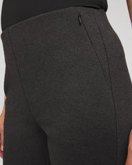 Chico's Women | Juliet Wide Full-Length Ponte Pants GRAPHITE HEATHER GRAY