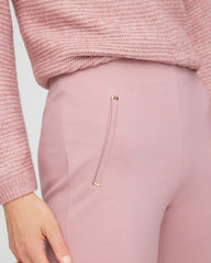 Chico's Women | Juliet Slim Trim Detail Ankle Pants DUSTY ROSE