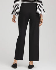 Chico's Women | Juliet Slim Wide-Leg Cropped Pants BLACK