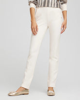 Chico's Women | Juliet Slim Trim Detail Pants ENGLISH CREAM