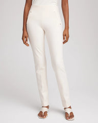 Chico's Women | Juliet Slim Trim Detail Pants ENGLISH CREAM