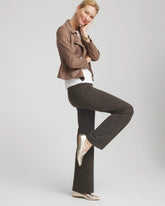 Chico's Women | Juliet Jacquard Full-Length Ponte Pants BLACK