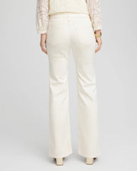 Chico's Women | Girlfriend Flared Jeans ENGLISH CREAM