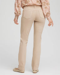 Chico's Women | Girlfriend Slim Full-Length Jeans CHAMPAGNE FIZZ
