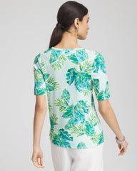 Chico's Women | Pima Short Sleeve Everyday Tee TEAL WATERS