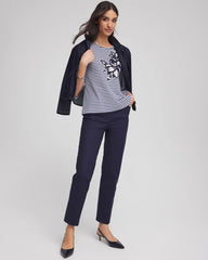 Chico's Women | Emme Slim Ankle Pants PASSPORT BLUE