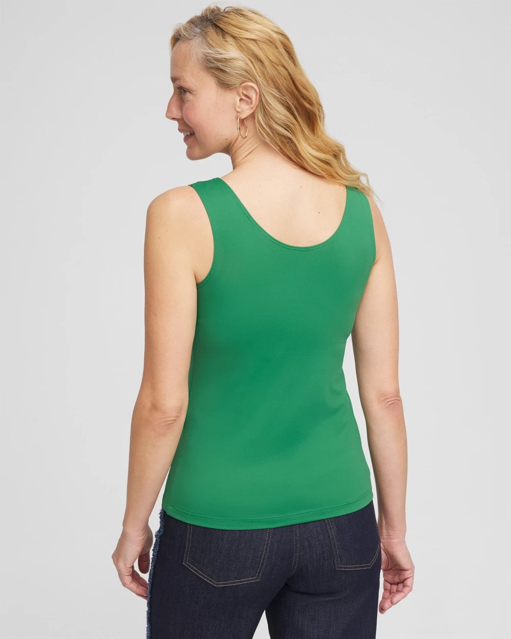 Chico's Women | Microfiber Tank JARDIN GREEN