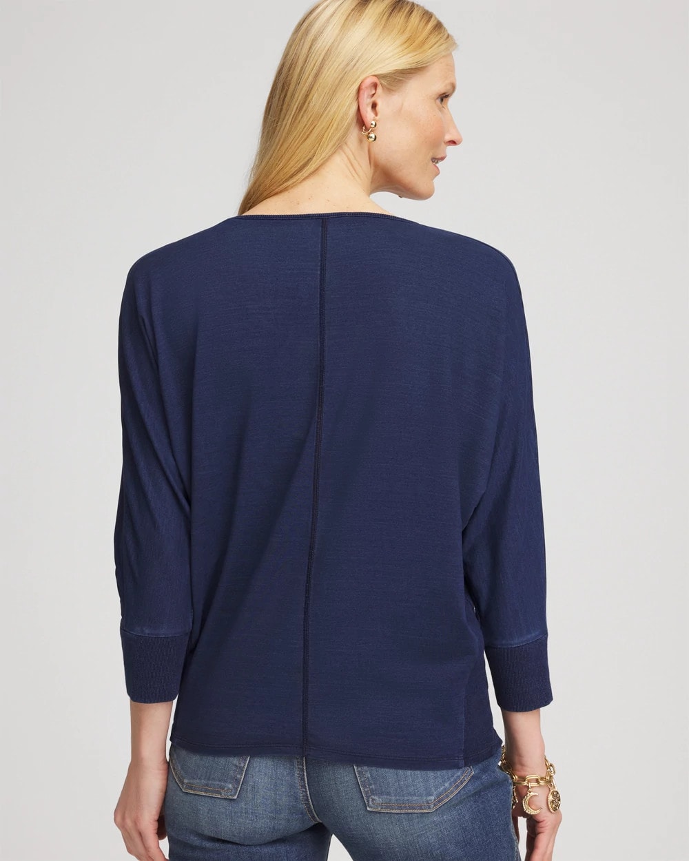 Chico's Women | Dolman Denim Tee RIVIERA AUTHENTIC