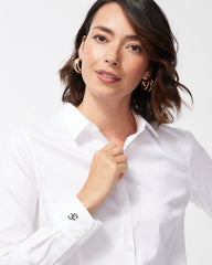 Chico's Women | No Iron™ Fitted Stretch Shirt OPTIC WHITE