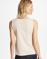 Chico's Women | Jersey Knit Square-Neck Tank PALE SAND