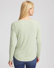 Chico's Women | Touch of Cool™ V-Neck Layering Tee SAGE MEADOW