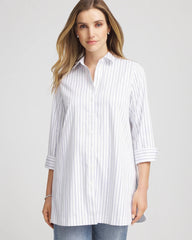 Chico's Women | No Iron™ Classic-Fit Tunic BLUE LOTUS