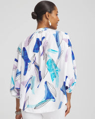 Chico's Women | Batwing Sleeve Top PARADISO BLUE