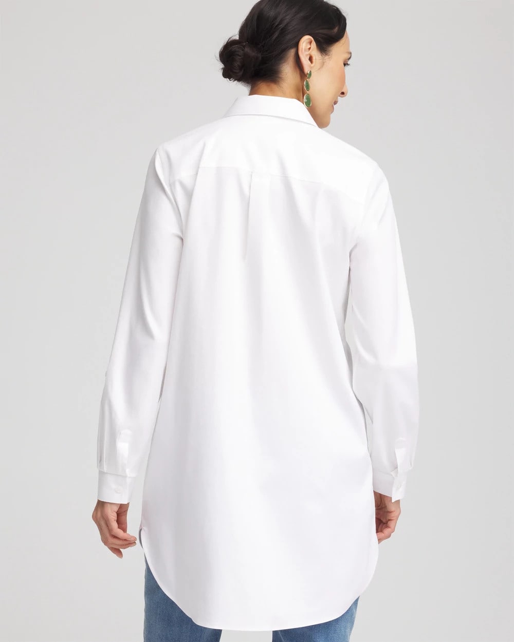 Chico's Women | No Iron™ Pocket Tunic OPTIC WHITE