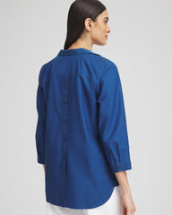 Chico's Women | No Iron™ Paisley Buttonback Tunic SEAPORT