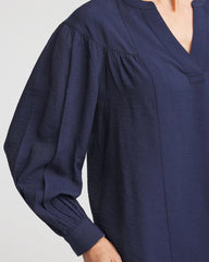 Chico's Women | Woven Relaxed-Fit Shirt PASSPORT BLUE