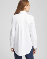 Chico's Women | No Iron™ Valentine's Day Embroidered Tunic OPTIC WHITE