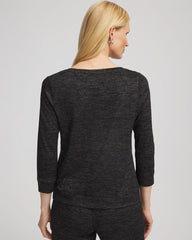 Chico's Women | Zenergy® Twist-Front Top BLACK