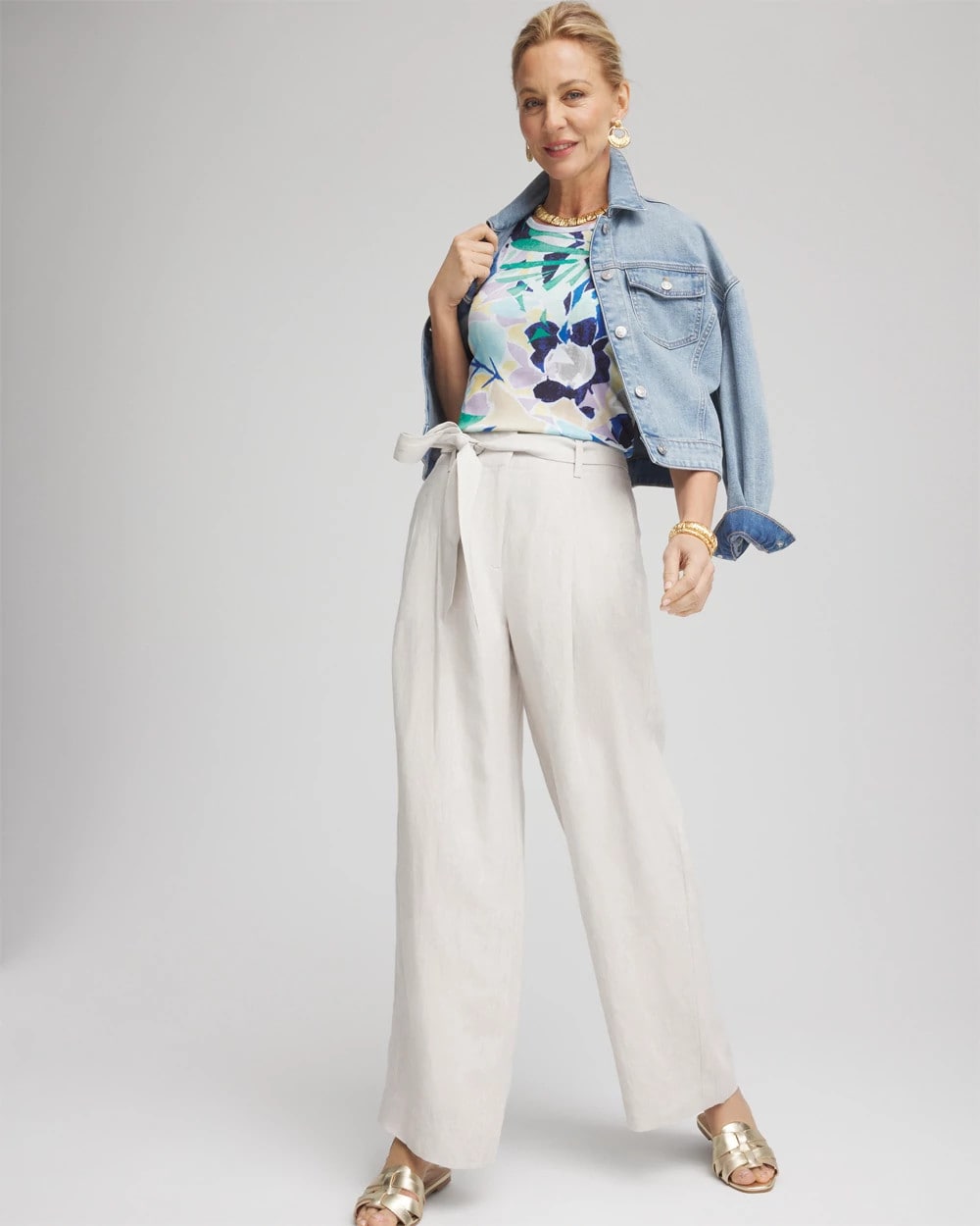 Chico's Women | Pima Short Sleeve Everyday Tee ALABASTER