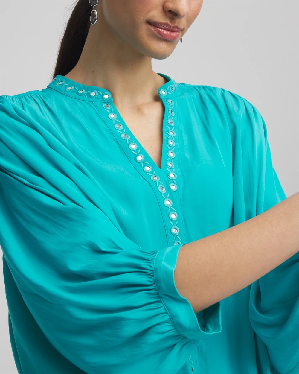 Chico's Women | Batwing Sleeve Top SEASPRAY