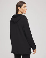 Chico's Women | Zenergy® Caviar Bead Sweatshirt BLACK