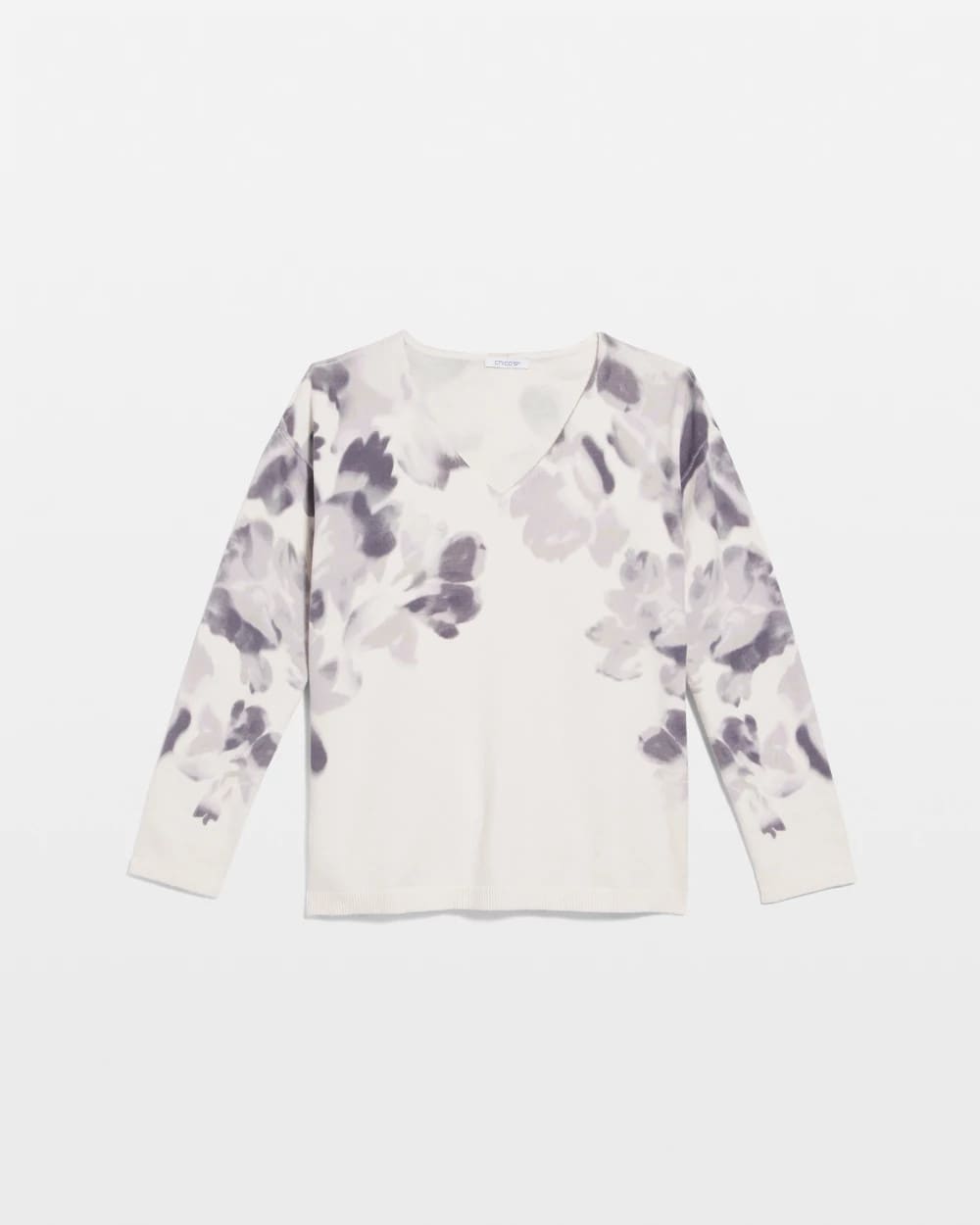 Chico's Women | Printed V-Neck Sweater MULTI