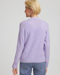 Chico's Women | Shine Boyfriend Cardigan LILAC MIST
