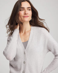 Chico's Women | Shine Boyfriend Cardigan DOVE GRAY