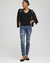 Chico's Women | Relaxed V-Neck Cashmere Sweater BLACK