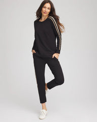 Zenergy® Lattice-Trim Pullover Top