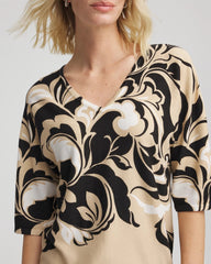 Chico's Women | Printed Dolman Sweater NEUTRAL