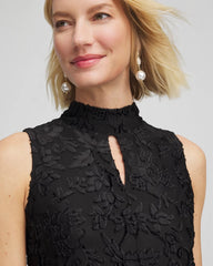 Chico's Women | Burnout Mockneck Tank BLACK