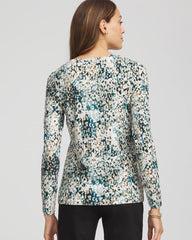 Chico's Women | Touch of Cool™ Layering Tee TEAL SHADOW