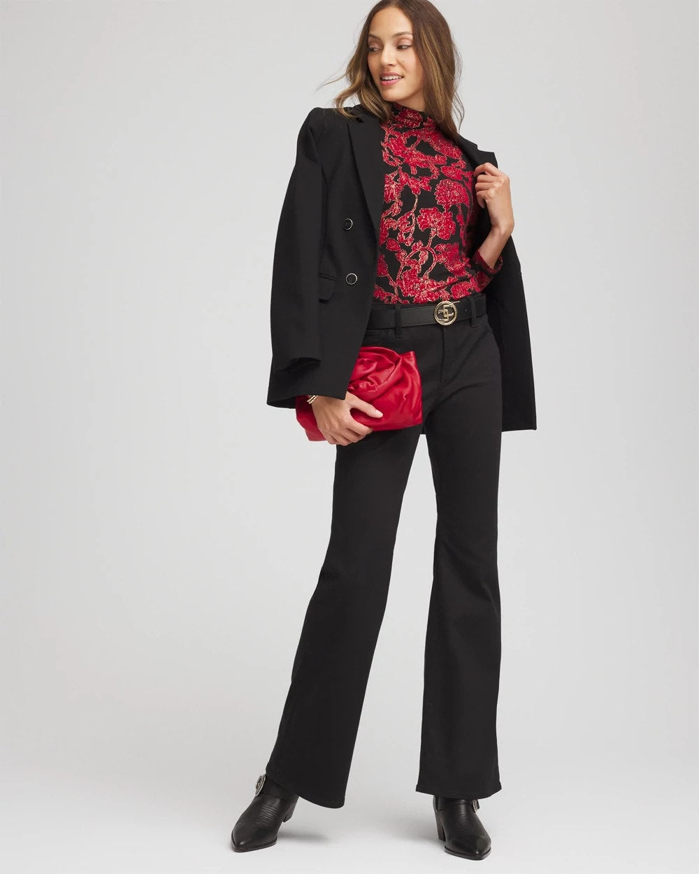 Touch of Cool™ Mockneck Layering Tee