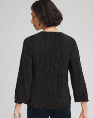 Chico's Women | Bodre Flare Sleeve Top BLACK