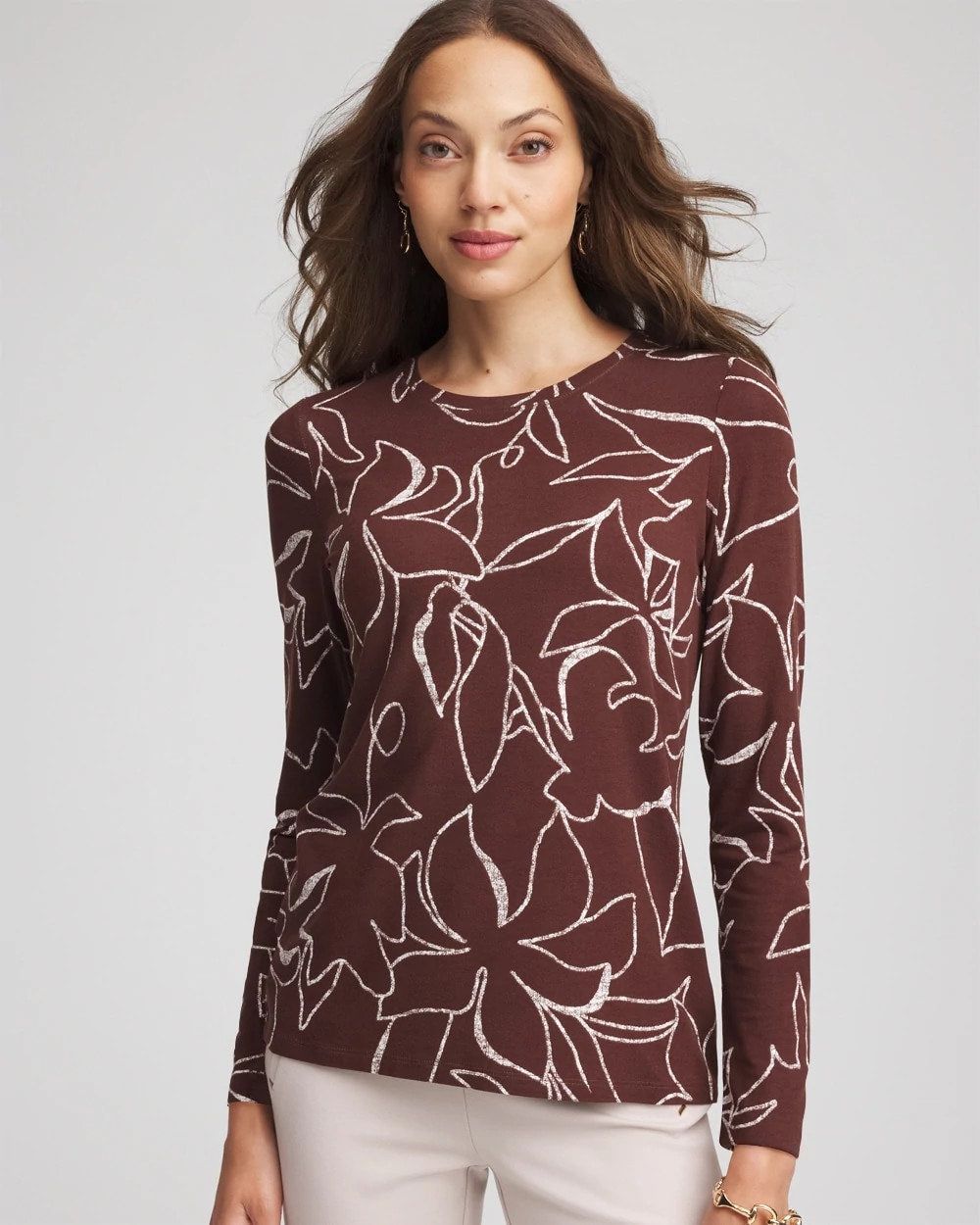 Floral Touch of Cool™ Layering Tee