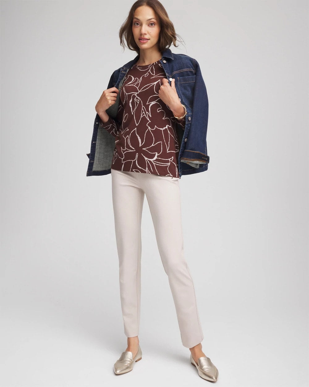 Floral Touch of Cool™ Layering Tee