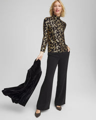 Touch of Cool™ Mockneck Layering Tee