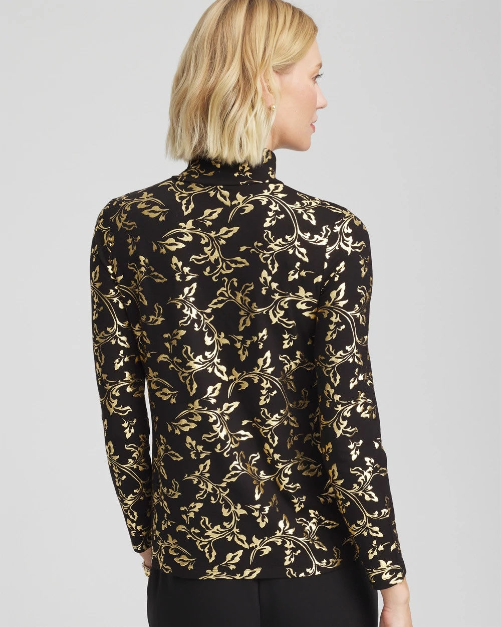 Touch of Cool™ Mockneck Layering Tee