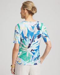 Chico's Women | Pima Short Sleeve Everyday Tee ALABASTER